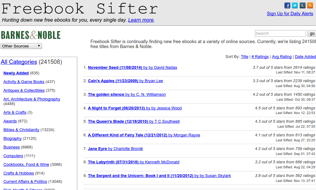 Free E-books
